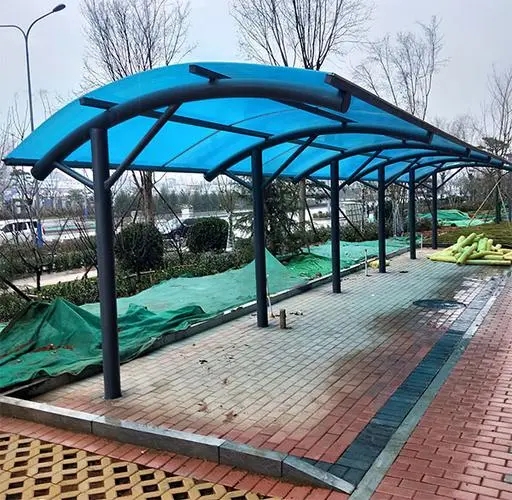 顺平县膜结构自行车棚